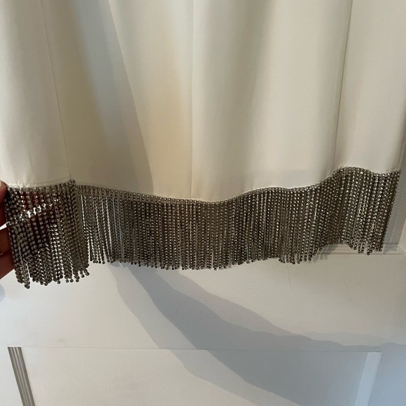 Gianni Bini White Fringe Dress - Picture 6 of 6